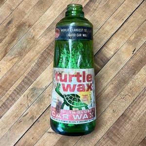 Vintage Turtle Wax Bottle